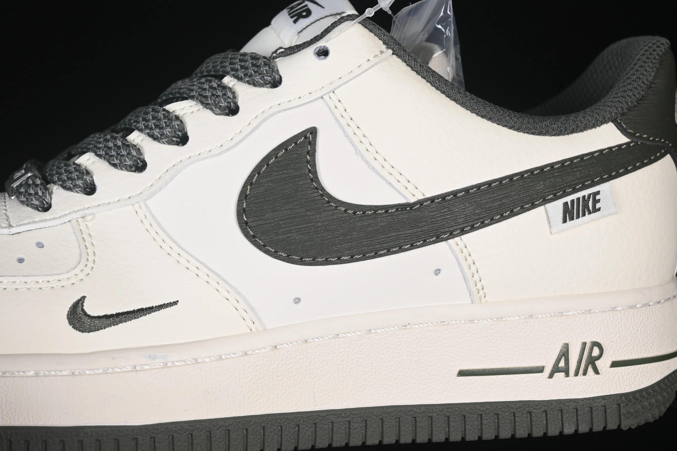 All categories Nk Air Force 1 Air Force series Nk Air Force 1 Low Air Force low-top Nike Air Force 1'07 Low tree pattern dark green Air Force 1 low-top casual sneakers SM6668-125